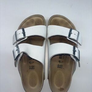Birkenstock White Sandals
